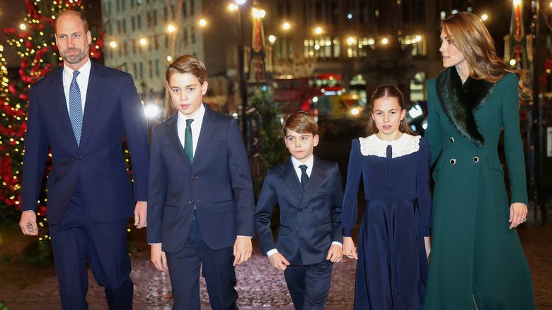 Prince William and Kate Middleton Step Out for Annual Christmas Celebration